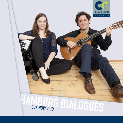 CD-Artwork Lux Nova Duo „Hamburg Dialogues”