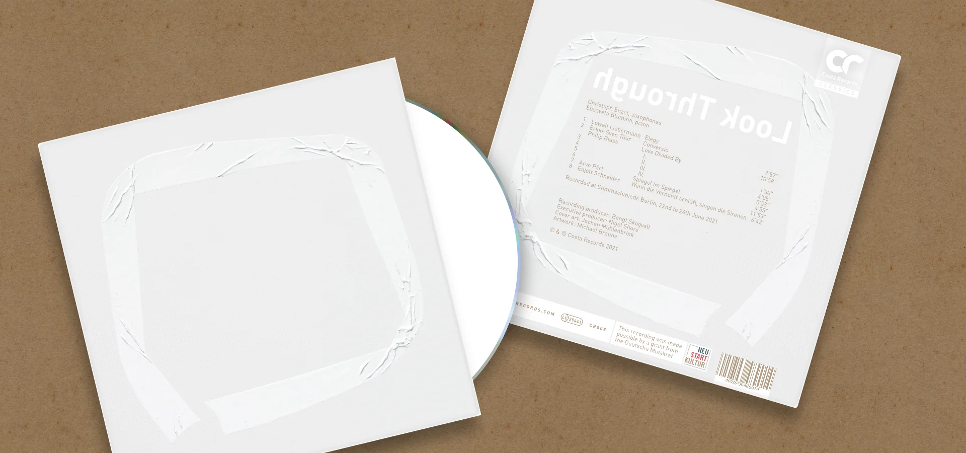 CD-Cover Artwork – Einsteckcover